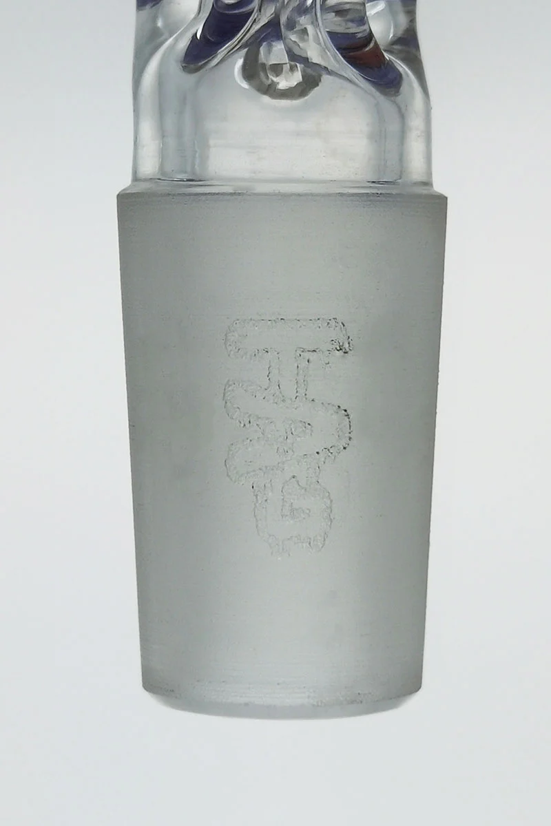 TAG - Pinched Screen Bong Slide Bowl Piece with Raised Handle - Image 19