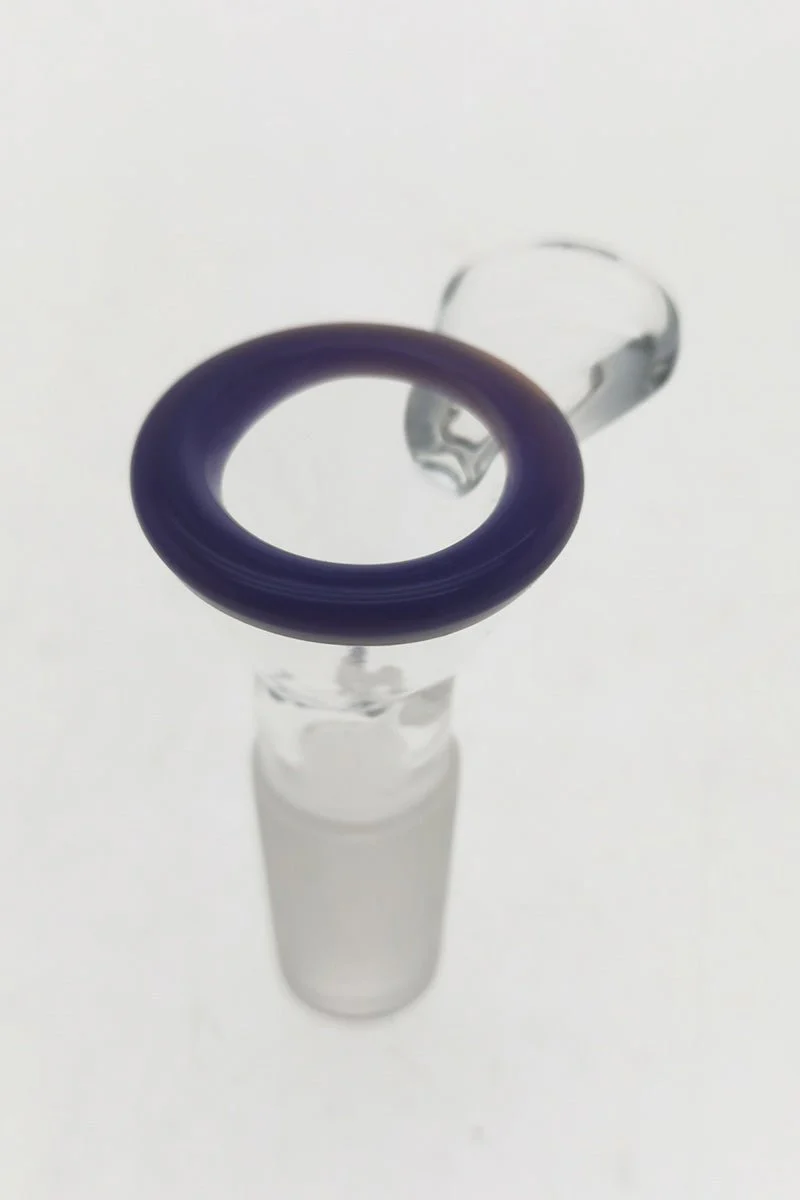 TAG - Pinched Screen Bong Slide Bowl Piece with Raised Handle - Image 21