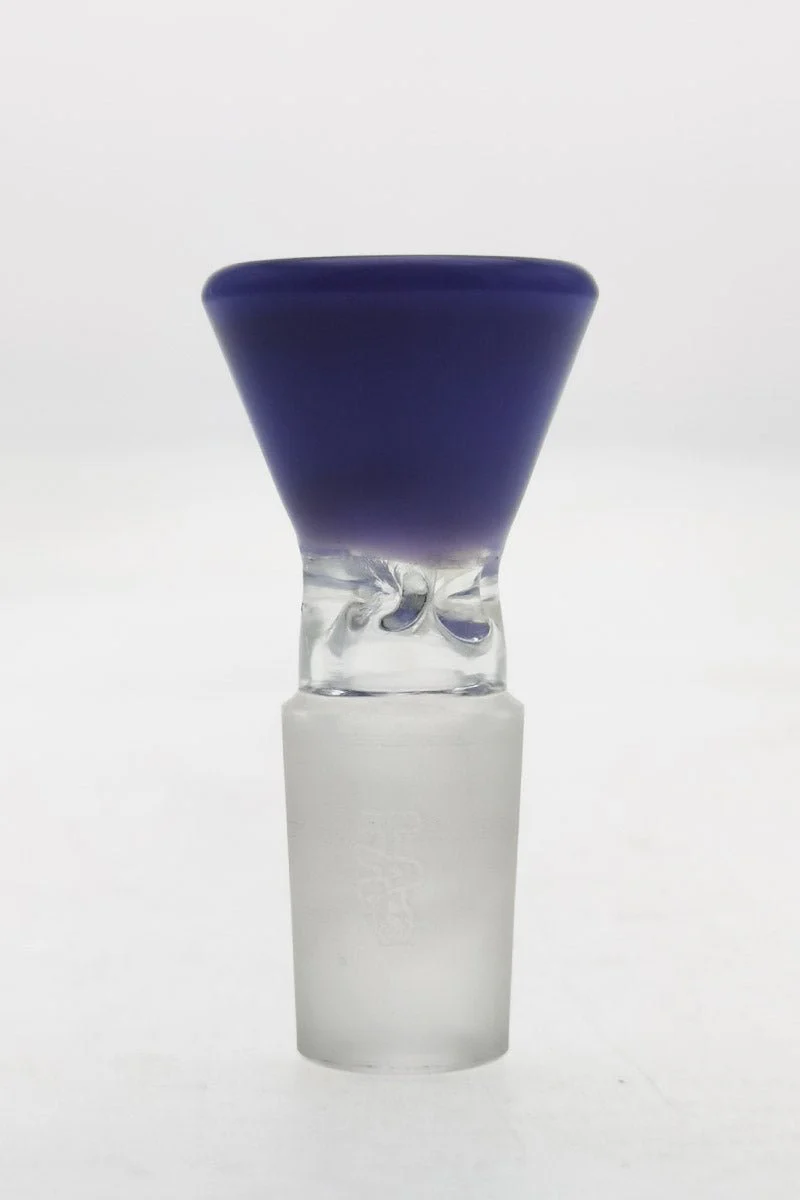 TAG - Pinched Screen Bong Slide Bowl Piece with Raised Handle - Image 31