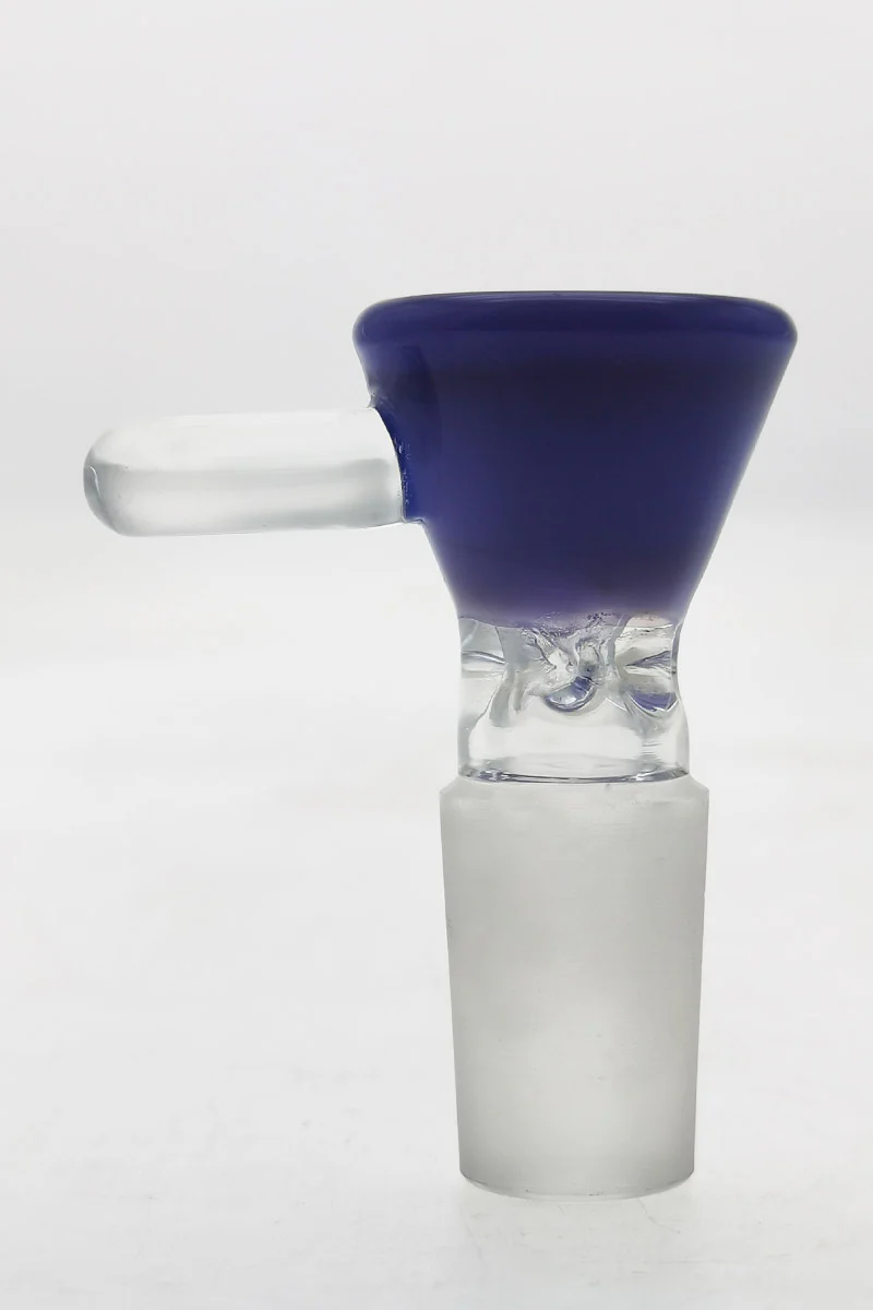 TAG - Pinched Screen Bong Slide Bowl Piece with Raised Handle - Image 32