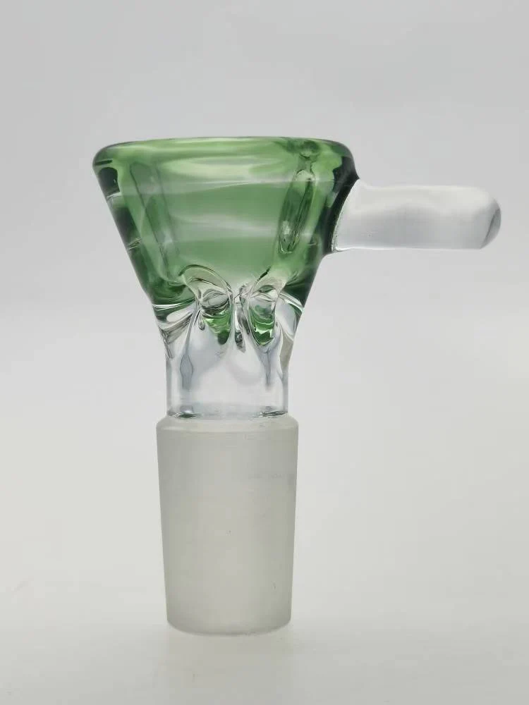 TAG - Pinched Screen Bong Slide Bowl Piece with Raised Handle - Image 39