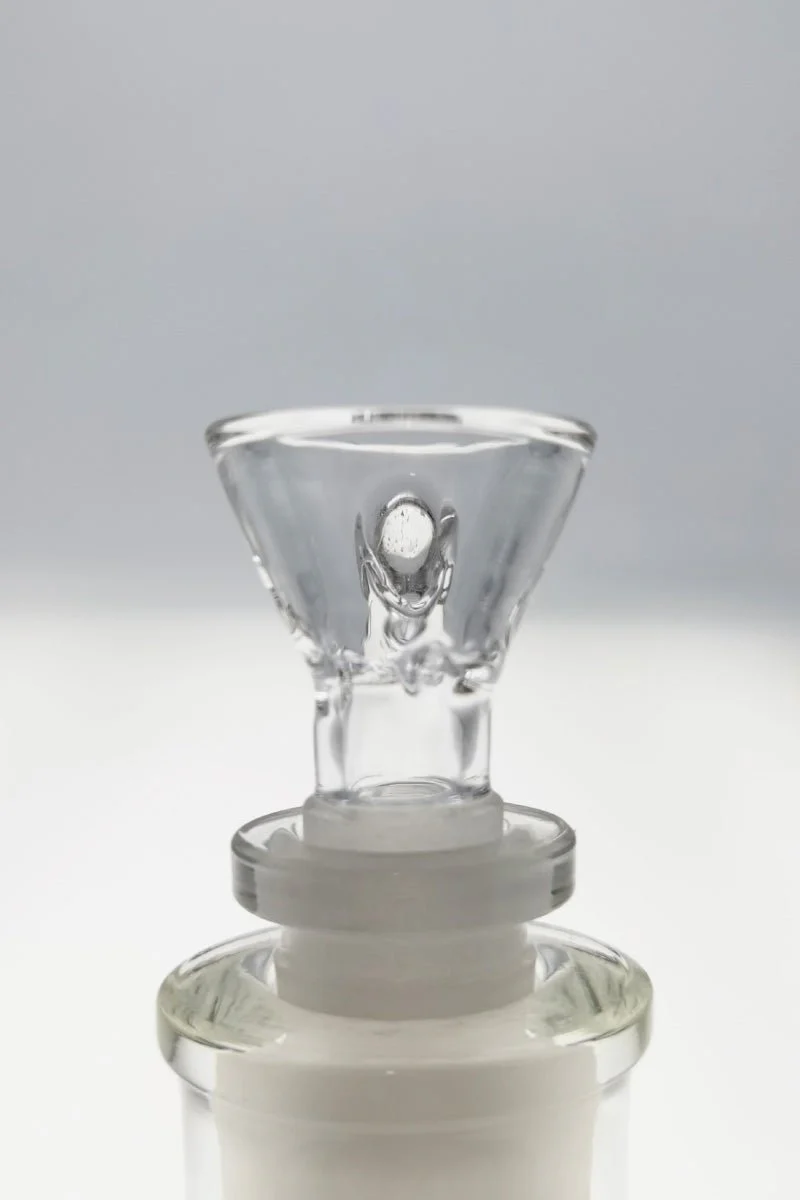 TAG - Pinched Screen Bong Slide Bowl Piece with Raised Handle - Image 8