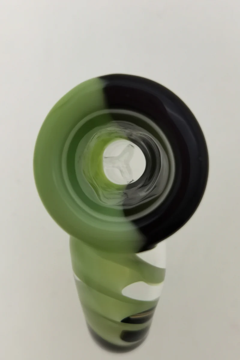 TAG - Tri Screen Bong Slide Bowl Piece with 16x46MM Horn Handle - Image 10