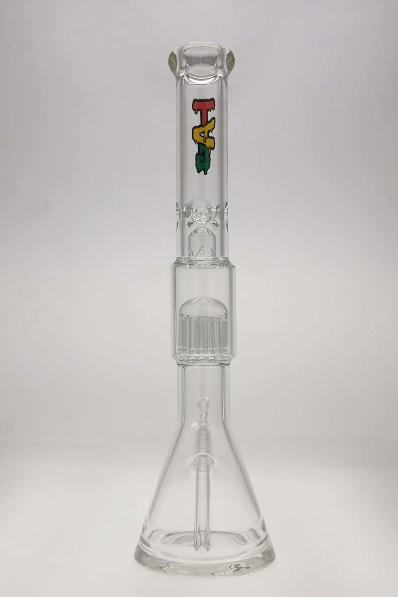 TAG - 19" Fixed 16 Arm Tree Beaker Bong 50x7MM - 18/14MM Downstem (4.25") - Image 14
