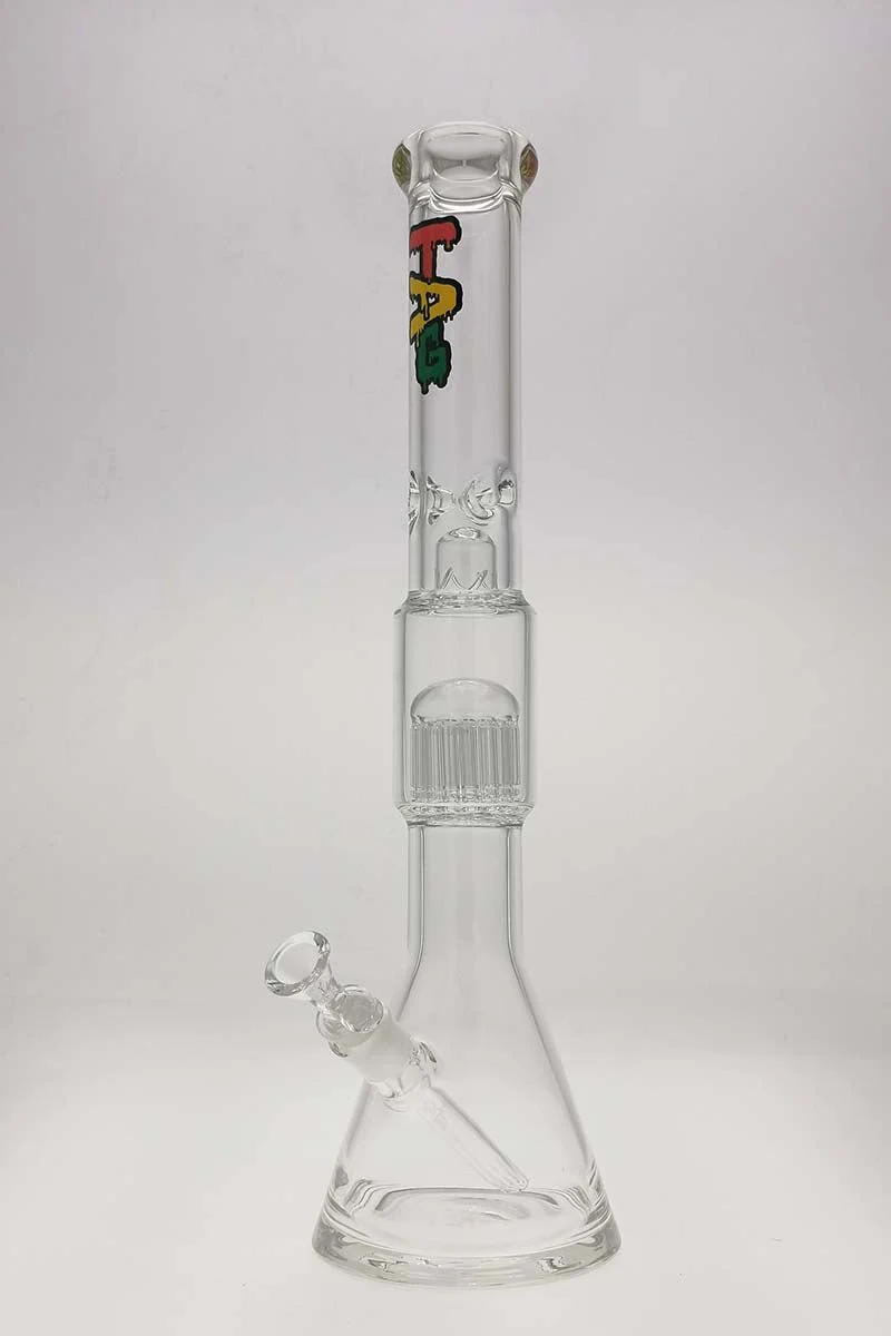 TAG - 19" Fixed 16 Arm Tree Beaker Bong 50x7MM - 18/14MM Downstem (4.25") - Image 15