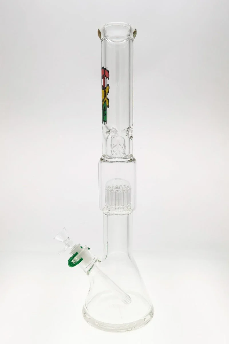 TAG - 19" Fixed 16 Arm Tree Beaker Bong 50x7MM - 18/14MM Downstem (4.25") - Image 40