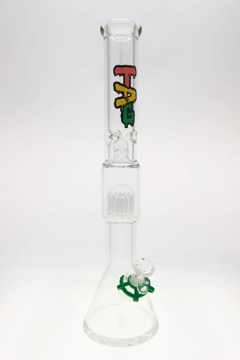 TAG - 19" Fixed 16 Arm Tree Beaker Bong 50x7MM - 18/14MM Downstem (4.25") - Image 41
