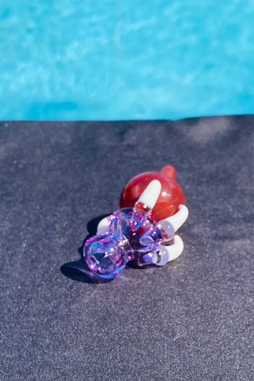 The Glass Cure - 1.50" Dragon Claw Ball Carb Cap (Fits 20MM Bangers) (10g) - Image 30