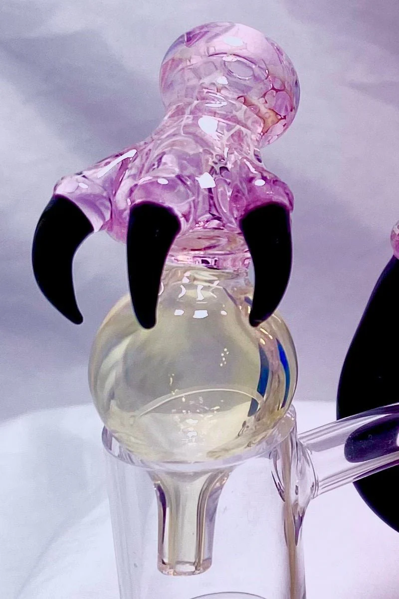 The Glass Cure - 1.50" Dragon Claw Ball Carb Cap (Fits 20MM Bangers) (10g) - Image 6
