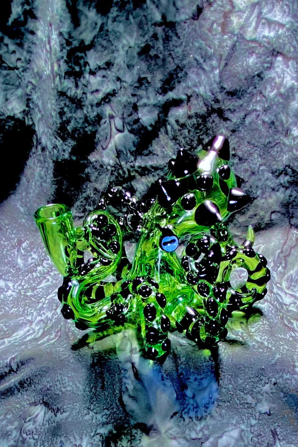 The Glass Cure - 4.25" Octopus Bubbler (400g) - Image 12