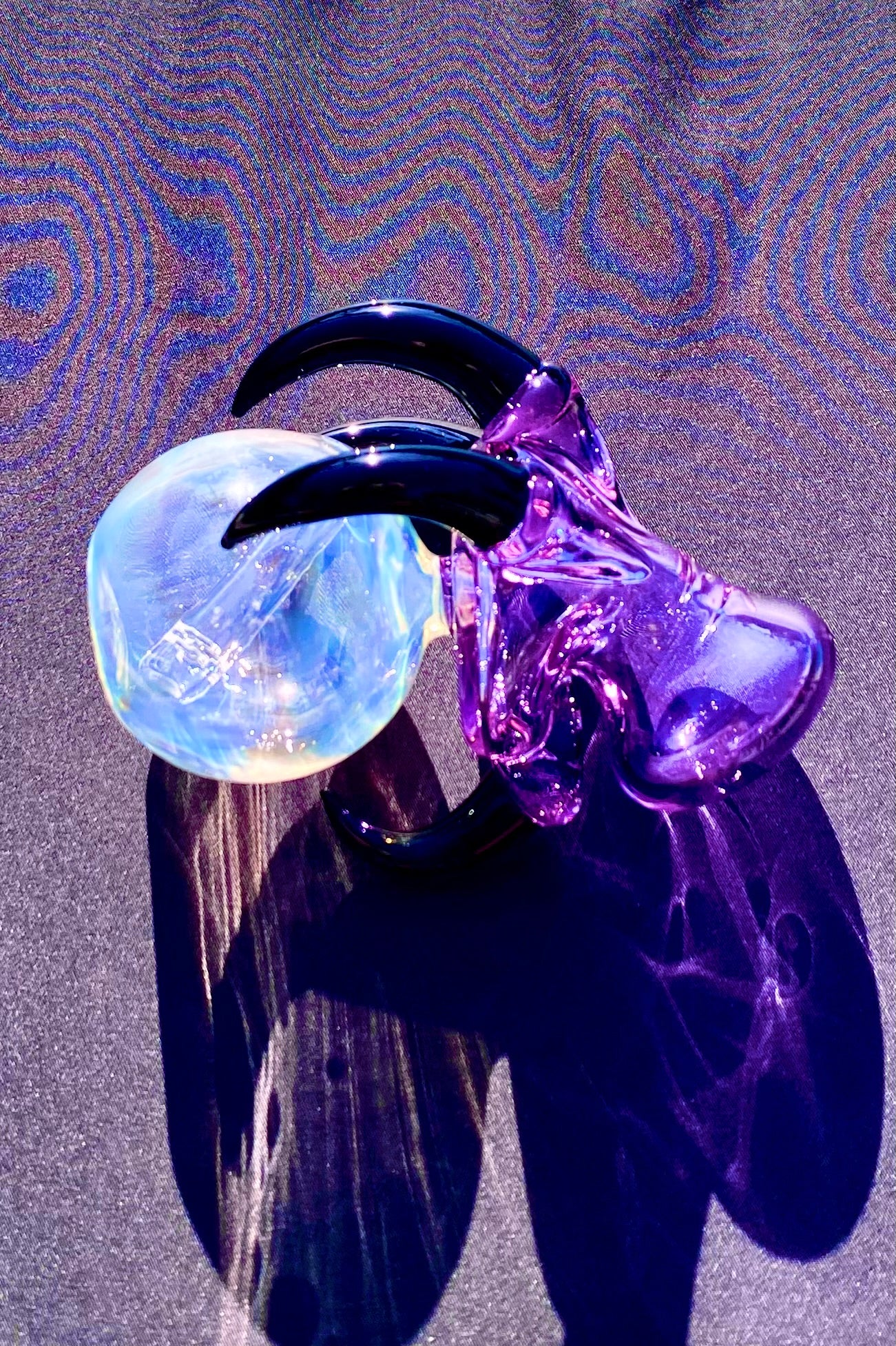 The Glass Cure - 5.25" Dragon Claw Bubbler (10MM Female) (270g) - Image 19