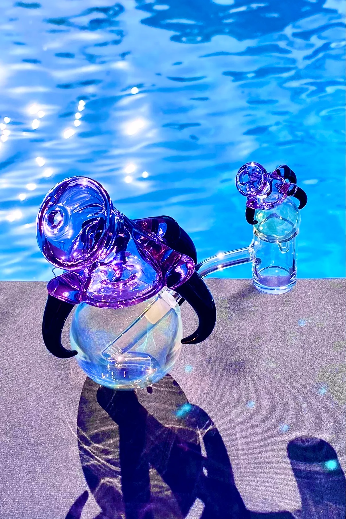 The Glass Cure - 5.25" Dragon Claw Bubbler (10MM Female) (270g) - Image 21