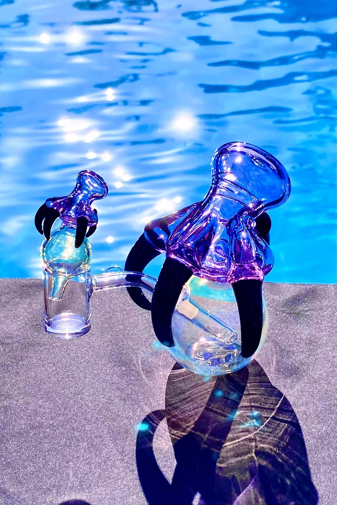 The Glass Cure - 5.25" Dragon Claw Bubbler (10MM Female) (270g) - Image 22