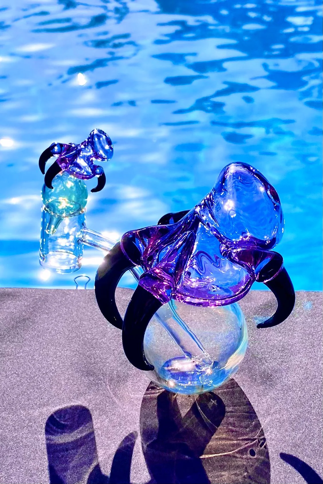 The Glass Cure - 5.25" Dragon Claw Bubbler (10MM Female) (270g) - Image 23