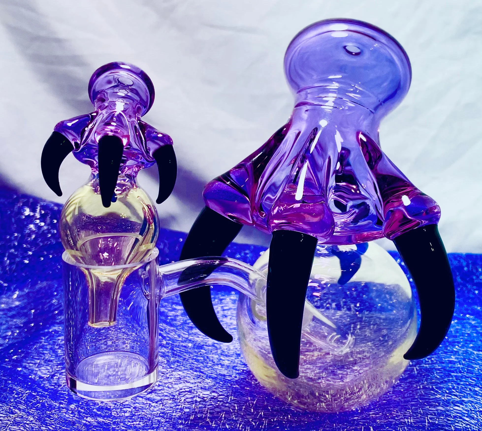 The Glass Cure - 5.25" Dragon Claw Bubbler (10MM Female) (270g) - Image 25