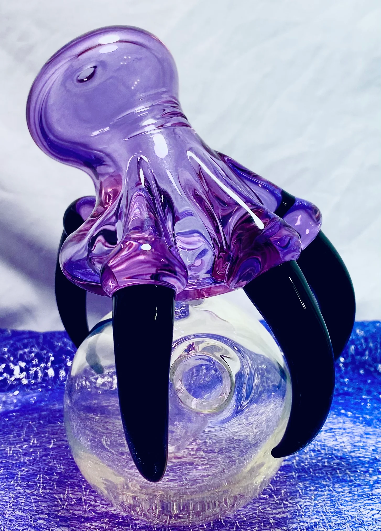 The Glass Cure - 5.25" Dragon Claw Bubbler (10MM Female) (270g) - Image 29