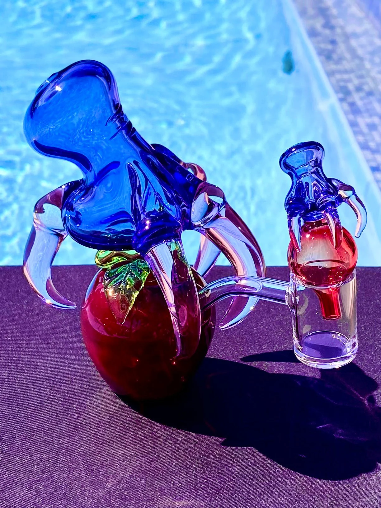 The Glass Cure - 5.25" Dragon Claw Bubbler (10MM Female) (270g) - Image 39