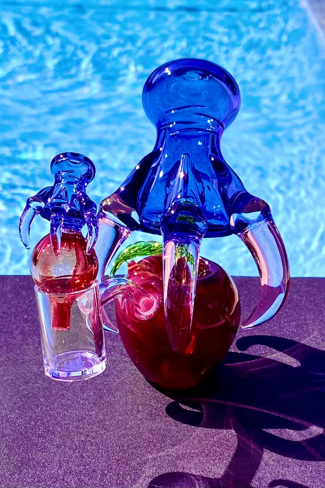 The Glass Cure - 5.25" Dragon Claw Bubbler (10MM Female) (270g) - Image 40