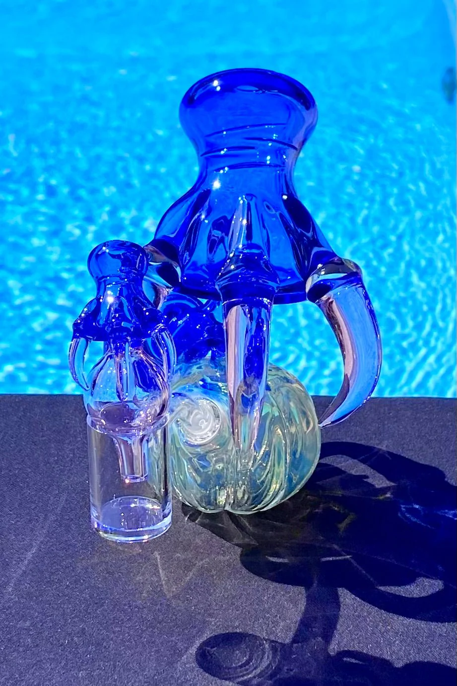 The Glass Cure - 5.25" Dragon Claw Bubbler (10MM Female) (270g) - Image 44