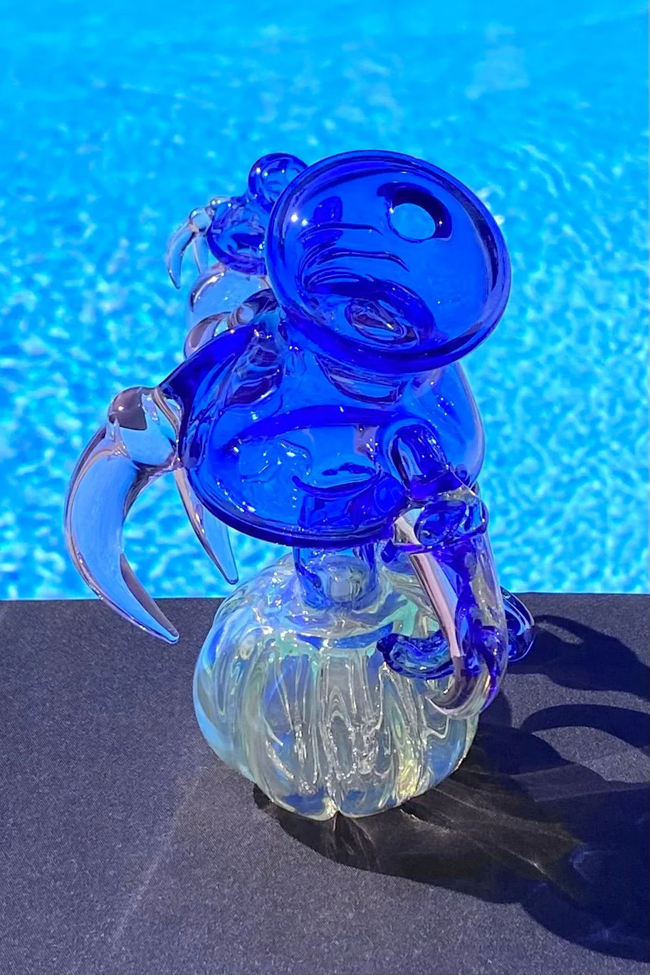 The Glass Cure - 5.25" Dragon Claw Bubbler (10MM Female) (270g) - Image 46