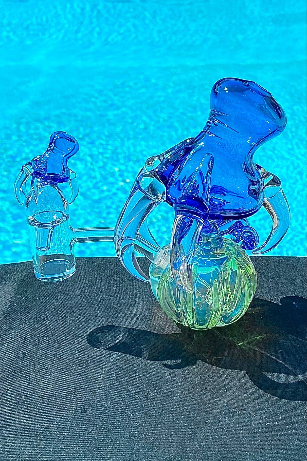 The Glass Cure - 5.25" Dragon Claw Bubbler (10MM Female) (270g) - Image 47