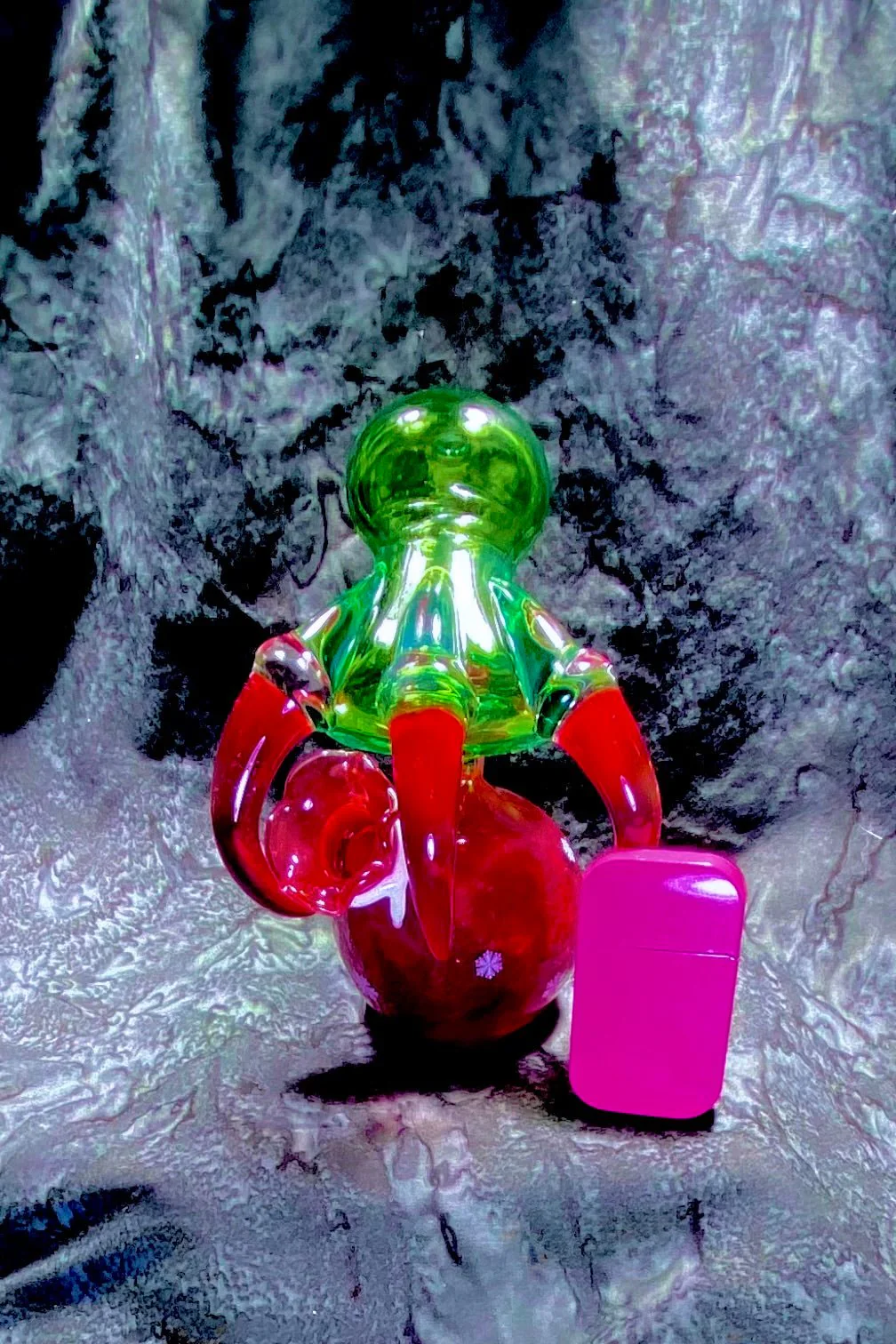 The Glass Cure - 5.25" Dragon Claw Bubbler (10MM Female) (270g) - Image 8