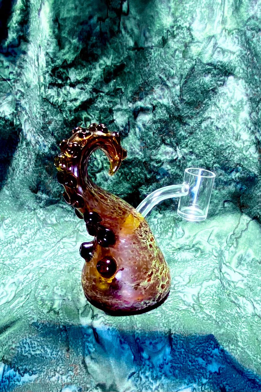 The Glass Cure - 5.25" Octopus Tentacle Bubbler (10MM Female) (185g) - Image 13