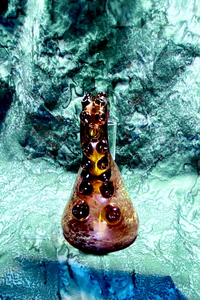 The Glass Cure - 5.25" Octopus Tentacle Bubbler (10MM Female) (185g) - Image 14