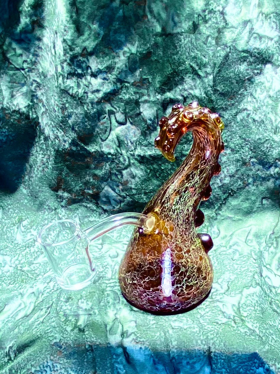 The Glass Cure - 5.25" Octopus Tentacle Bubbler (10MM Female) (185g) - Image 9