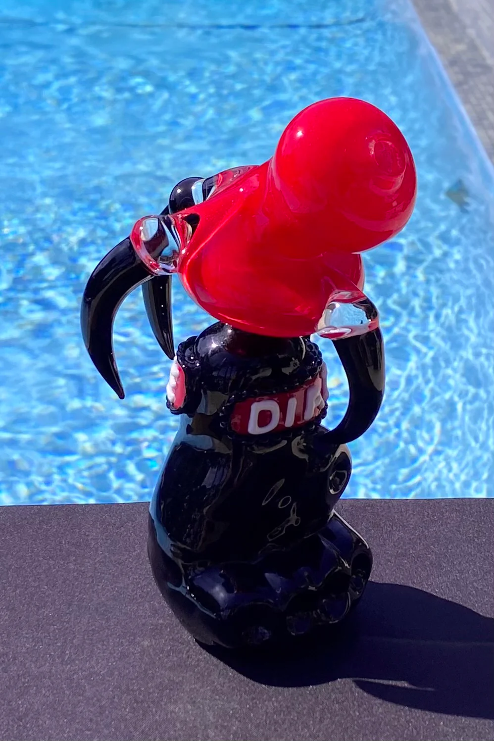 The Glass Cure - 6.25" UFC Fight Glove Nick Diaz Dragon Claw Bubbler (10MM Female) (310g) - Image 13