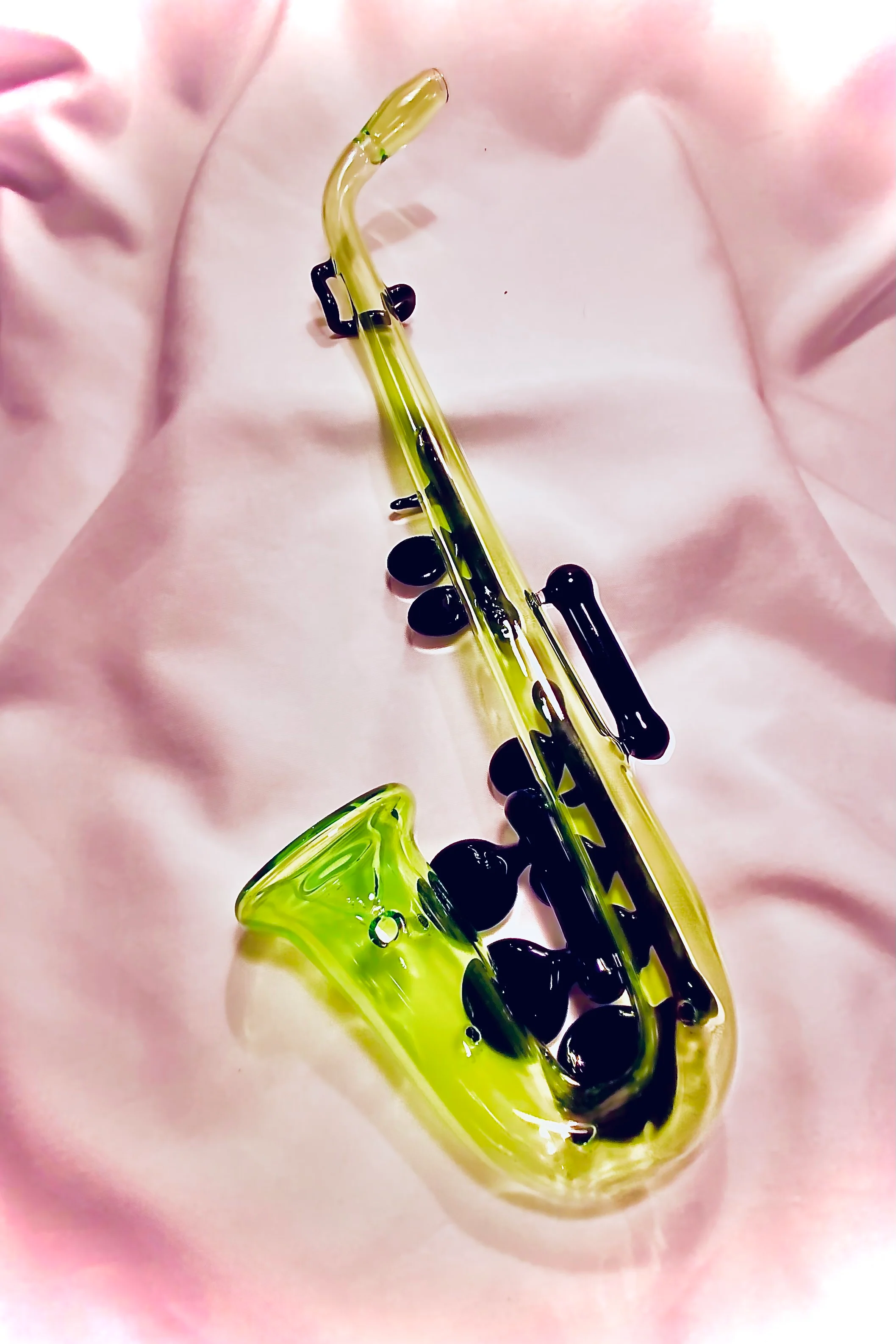 The Glass Cure - 9.50" Hillary - Where the Brass has Always Been Bigger Carb Hole: Left Side (145g) - Image 11