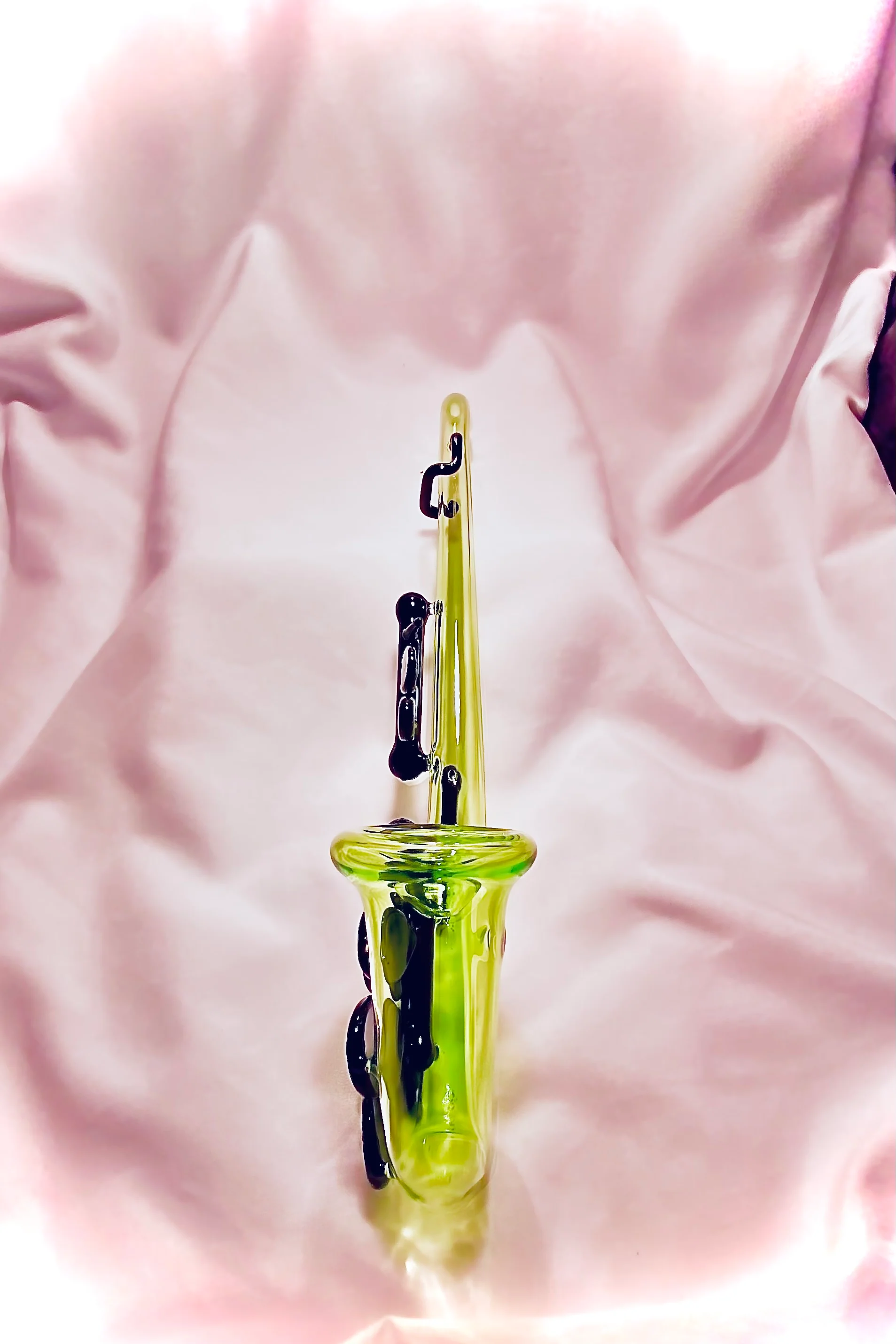 The Glass Cure - 9.50" Hillary - Where the Brass has Always Been Bigger Carb Hole: Left Side (145g) - Image 5