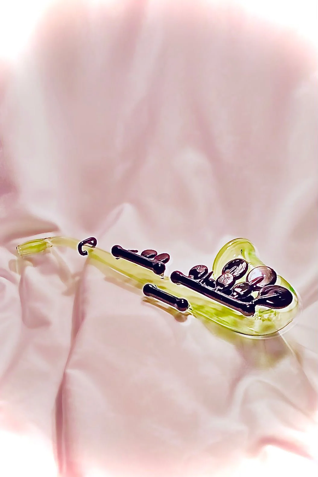 The Glass Cure - 9.50" Hillary - Where the Brass has Always Been Bigger Carb Hole: Left Side (145g) - Image 7