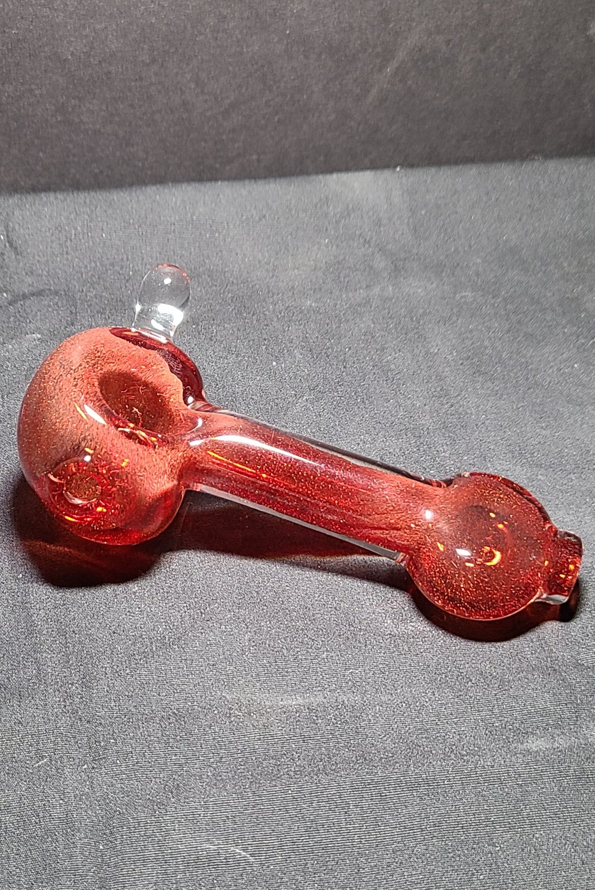 Troyd Glass - 4.00" Dry Spoon Pipe (95G) Carb Hole: Left Side - Image 2