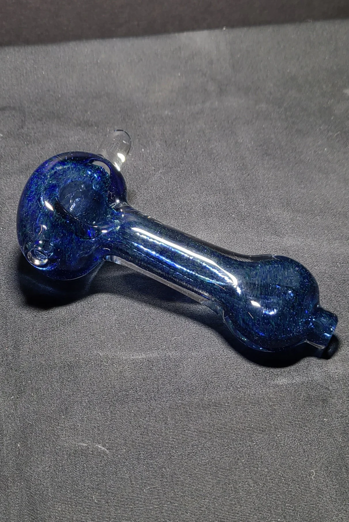 Troyd Glass - 4.00" Dry Spoon Pipe (95G) Carb Hole: Left Side - Image 3