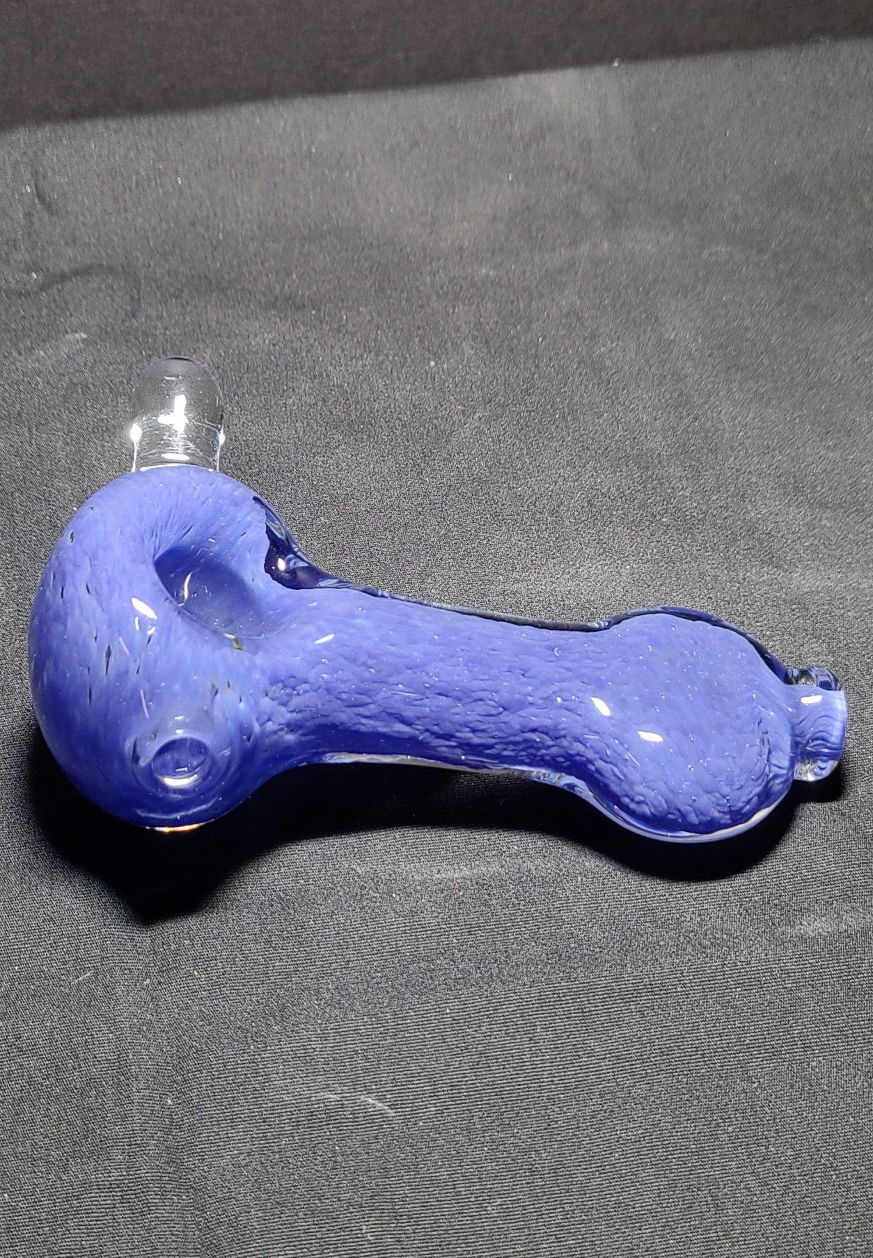 Troyd Glass - 4.00" Dry Spoon Pipe (95G) Carb Hole: Left Side - Image 4